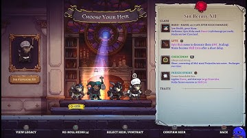 Rogue Legacy 2 Lute Bard Single Character Run [NG+31]