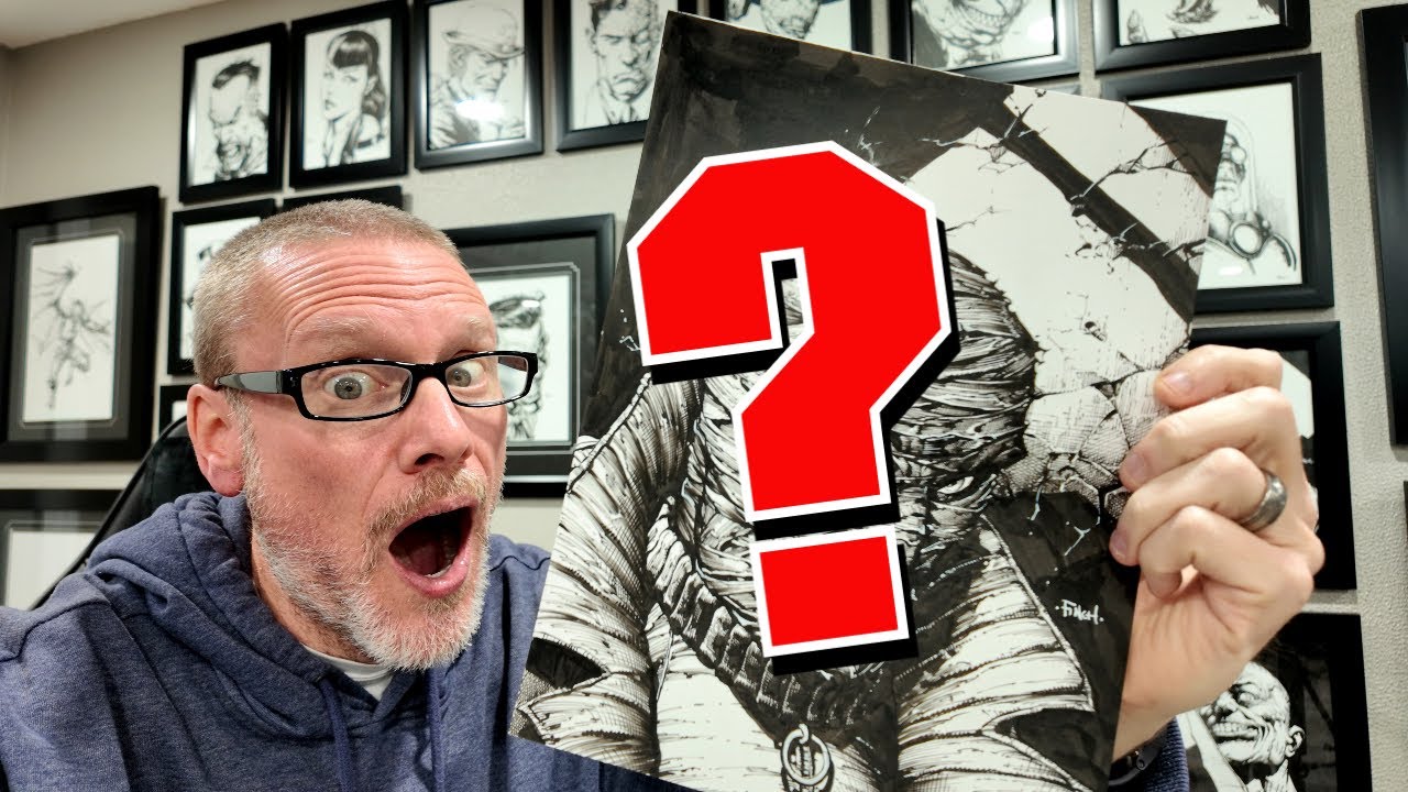 Я только что потратил 4500 долларов на потрясающие оригинальные рисунки Бэтмена от Дэвида Финча.