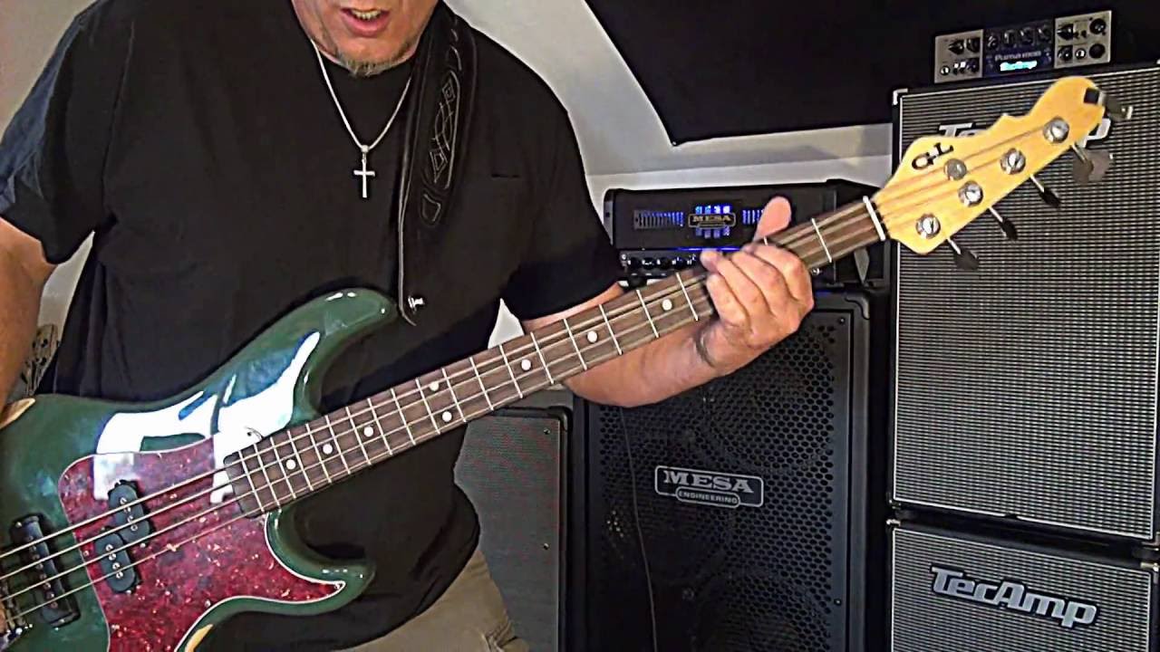 G&L SB2 - Boogie Stratege Eight88/PH4x12 Harmonics Jam -Andy Irvine