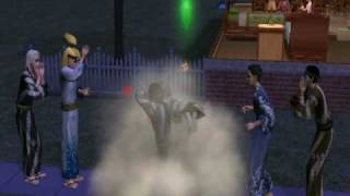 Sims 2 Akatsuki: Itachi and Zetsu quarrel