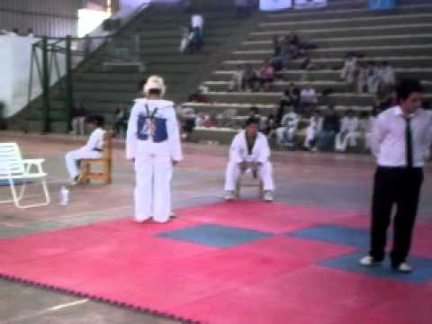 Taekwondo WTF Posadas: Anibal Rios (azul)