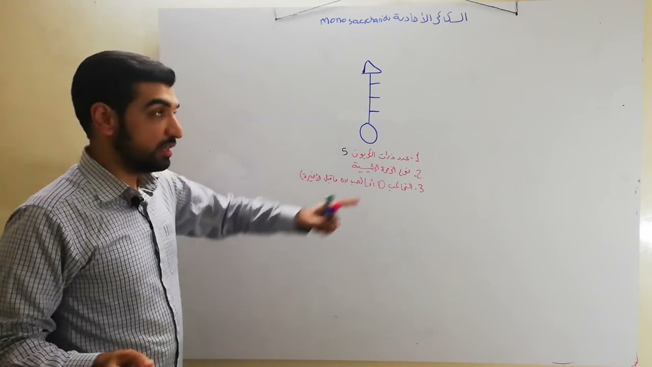 طريقة تسمية السكريات في الامتحان بشكل فعال و سريع