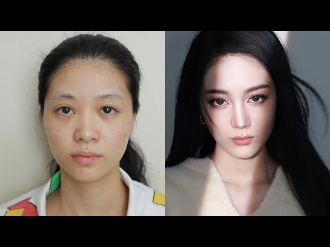 ENG) 热巴仿妆同款贵气千金妆容超详细教程 Dilraba Inspired Noble Beauty Makeup Tutorial | April的草莓啊