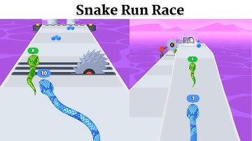 Snake Run Race All Levels Walkthrough - (Mobile Gameplay)