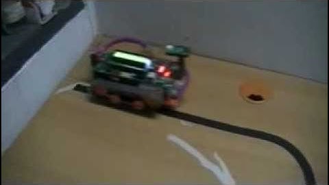 หุ่นยนต์หลบสิ่งกีดขวาง+เดินตามเส้น+ไม่ตกโต๊ะ