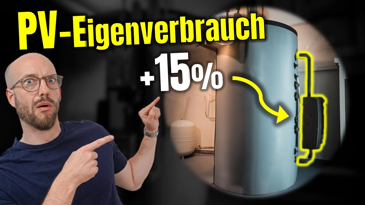 Effizienter als ein Heizstab? Den Pufferspeicher mit PV-Überschuss laden