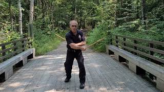 Sinawali EARTH SIX: Double Stick Drill | Filipino Martial Arts