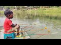 Best fishing video 2023✅ Catching Catch Fish By Hook | Village Fishing In The River ~ Part~06
