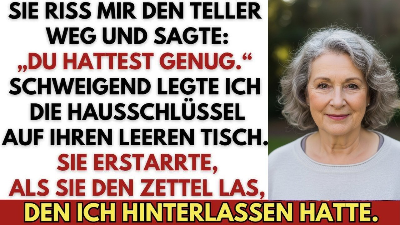 An Thanksgiving nahm meine Tochter meinen Teller – also holte ich mir meinen Wert zurück