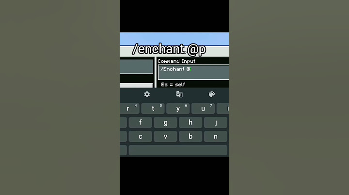 How to Enchant 🤓 anything by command block in Minecraft pe #minecraft #shorts #viral #video