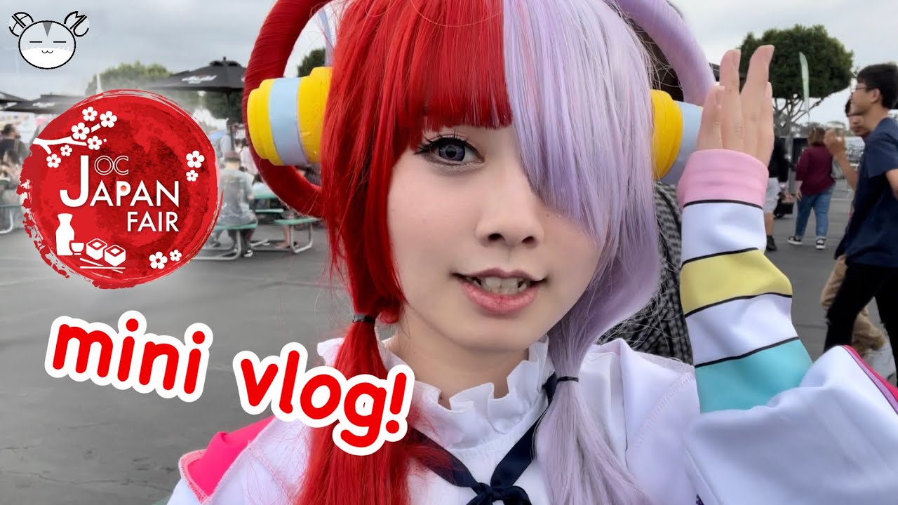 [hamu_cotton] One Piece Uta Cosplay Vlog at Japan Fair!