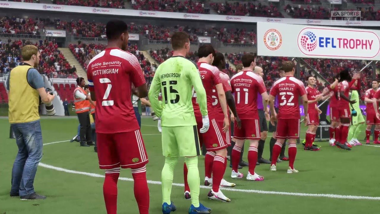 ACCRINGTON STANLEY WIN THE PAPA JOHNS TROPHY 🏆 FIFA 21