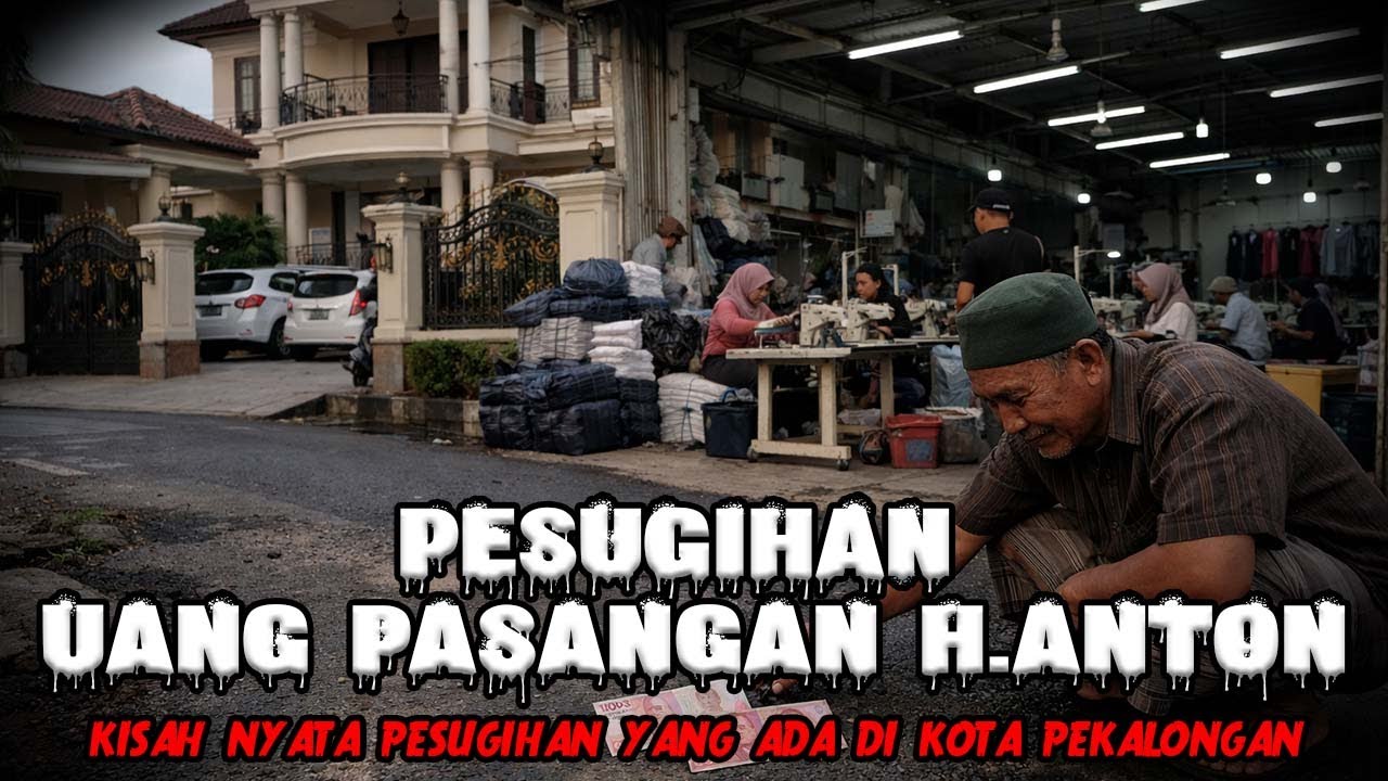 KISAH NYATA PESUGIHAN UANG PASANGAN HAJI ANTON DI PEKALONGAN