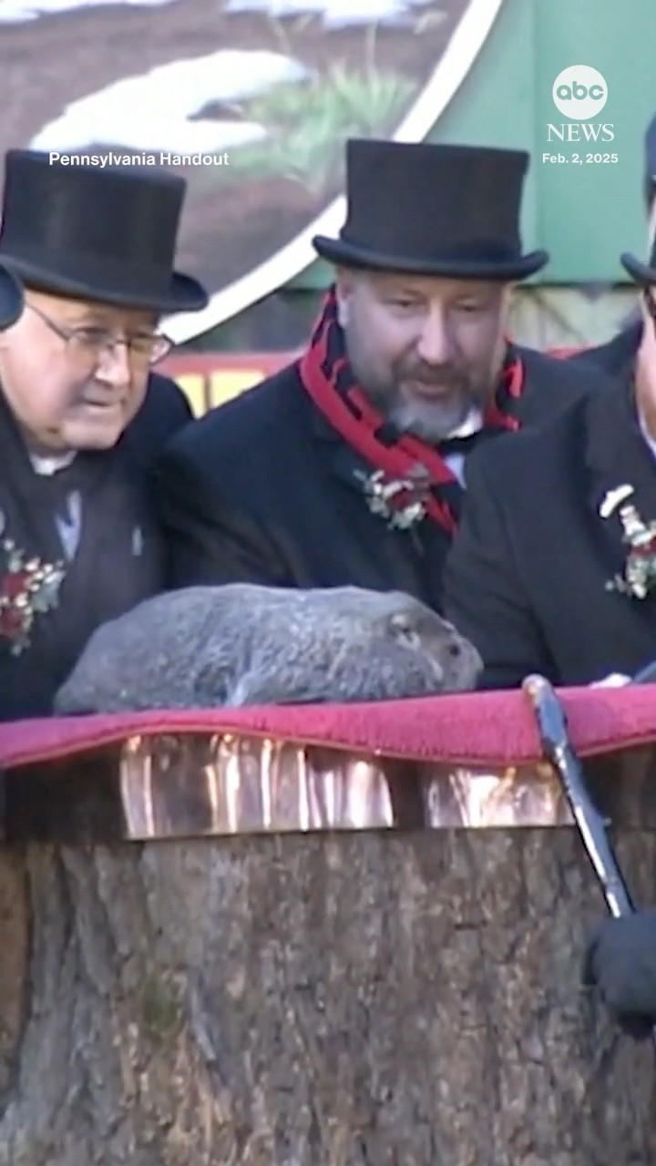 Groundhog Day: Punxsutawney Phil predicts six more weeks of winter