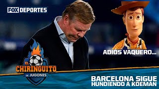 Día tras día, la directiva del Barcelona sigue hundiendo a Koeman: El Chiringuito