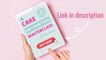Cake Decorating Masterclass - Learn how to make fondant cake toppers
