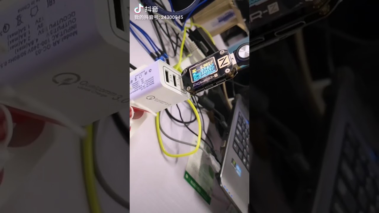 Creative LED 3-in-1 USB Cable Portable Denim Fast Charging Wire 3 in 1 Mobile Phone Charger Cable