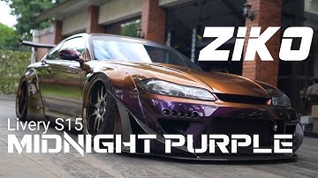 Midnight Purple, Livery Terbaru S15 bang ZIKO || FR LAGENDS