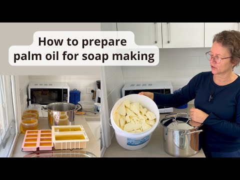Palm Oil Soap Recipe - HerbAlcochete, Recipe