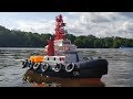 Буксир на Радиоуправлении Heng Long Seaport Work Boat HL-3810...Обзор Распаковка Тест-Драйв
