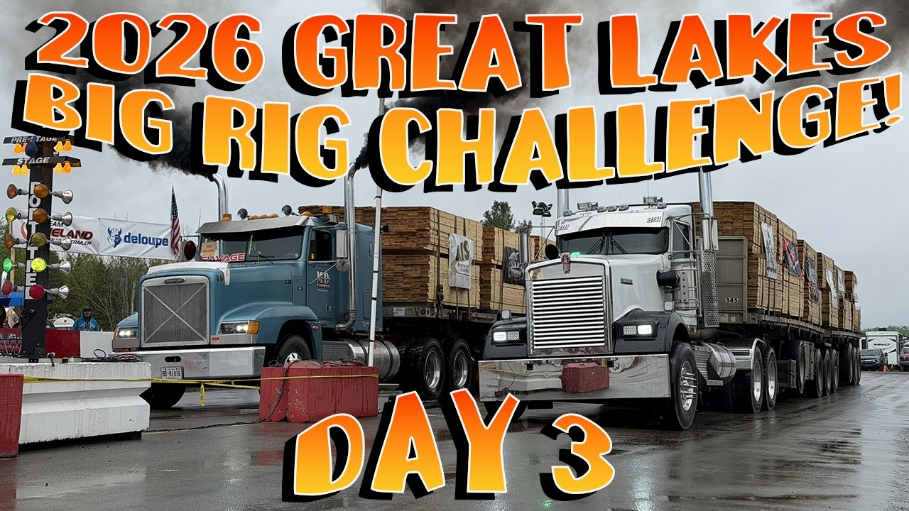 【早い者勝ち】　BIG RIG D 2026 Great Lakes Big Rig Challenge-Day 3! - YouTube