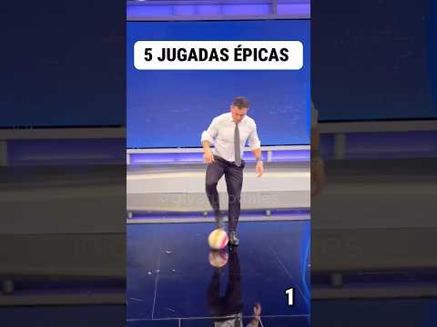 Aprende 5 JUGADAS épicas de fútbol ⚽️🔥 #futbol #soccer #footballskills