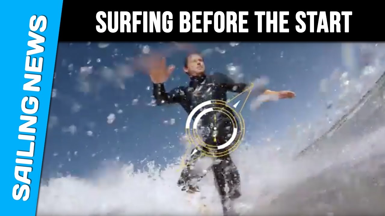 Gitana Sailing Team - Surfing before the start