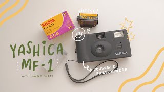 Yashica MF-1 ☻ unboxing, how to use, and sample photos 