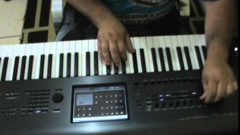 Polysix Ex Korg Kronos - Thiago Cruz.