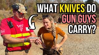 Download Lagu What Knives do GUN Guys carry? Shooting Range pocket Checks! MP3