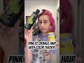 Pink To Orange! #hair #haircolor #hairdye #diyhair #colortheory #relatable #viral #fyp #shorts