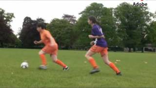 Football Skills: Outside Hook Turn