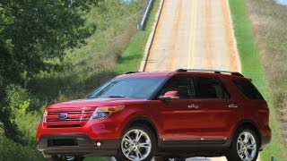 2013 Ford Explorer Limited V6 Review, Walk Around, Start Up & Rev, Test Drive