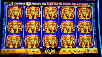Casino Slots Pt 2/2- Max Bet Full Screen on Fortune Coin, A Great Bonus on Lucky Lady’s Charm 6 etc