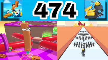 Shortcut Run VS Juice Run: GameplayWalkthrough All Levels ( part 474)