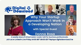 Why Your Startup Approach Won't Work in a Developing Nation with Donna Rosa