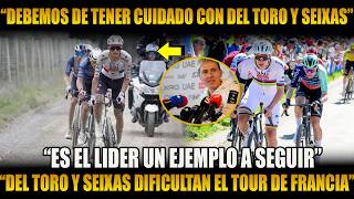 ¡DEL TORO ES EL PRÓXIMO LIDER! DEL TORO Y SEIXAN BAUTIZADOS POR TADEJ POGACAR POR TOUR DE FRANCIA