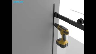 How to Install KPUY S9711B Frameless Sliding Shower Door