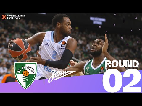 Jordan Loyd shines to give Zenit big road win! | Round 2, Highlights | Turkish Airlines EuroLeague