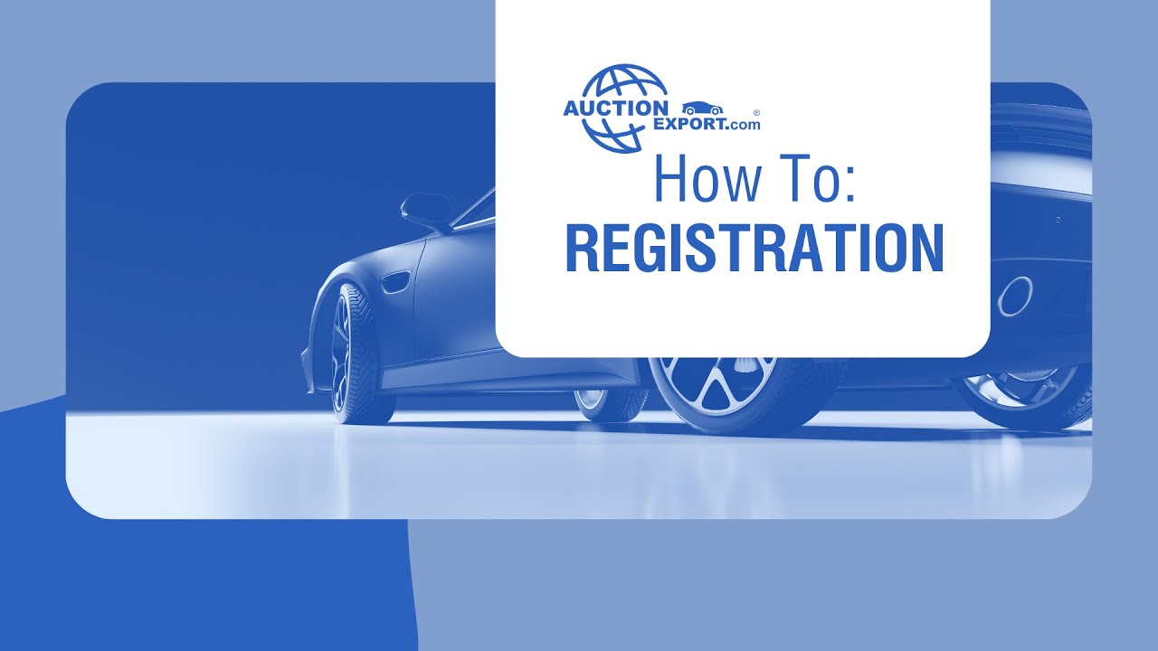 How to: registration - YouTube