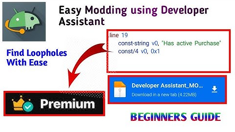 Easy Modding for BEGINNERS with Developer Assistant || Secret Method