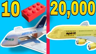 Insane 10 Vs 20,000 Piece Lego Plane Crash Part 2