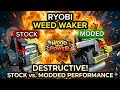 FAST RYOBI MUFFLER MOD DIY ( MORE POWER ) 🔥💨