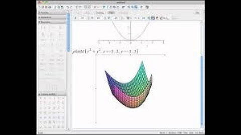 HOW WE MAKE PLOT/ GRAPH IN 3D  BY USING MAPLE 18