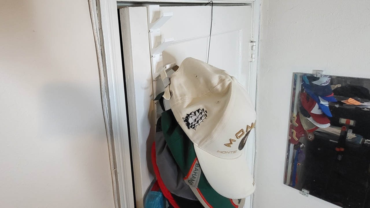 Over The Door Infinite Cap Hanger M2-Screws Remix