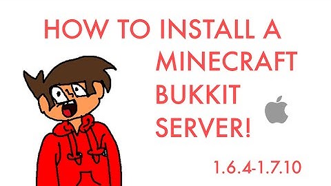Bukkit Server Tutorial! The Easy Way! 1.6.4-1.8.9 Mac