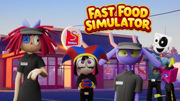 The Amazing Digital Circus Voice Actors Play Fast Food Simulator for Charity!