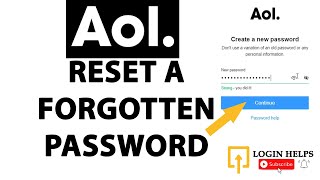 Forget AOL Password? How to Reset AOL Password? AOL Password Reset