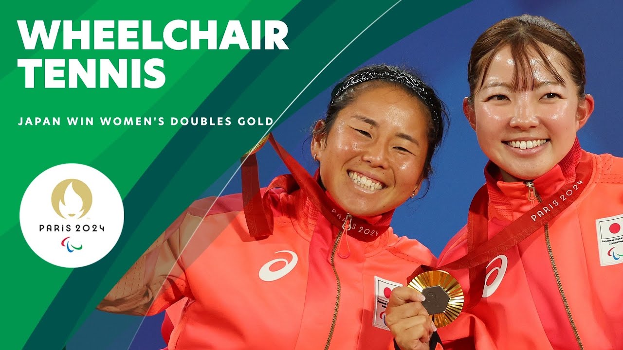 Japan Take Gold In Wheelchair Tennis Women's Doubles 🇯🇵 - YouTube