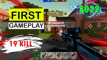 Pixel Gun 3D - Gameplay Walkthrough Part 1- Deathmatch 2022 (iOS, PC,Android smartphone)